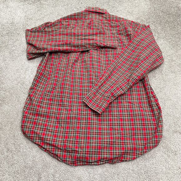 Brooks Brothers Button Down Shirt Mens 16 XL Multicolor Plaid Cotton Outdoor - Picture 2 of 9